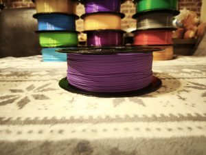 pla matte pourpre