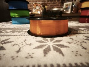 pla orange transparent